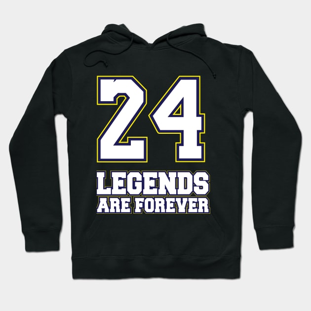 Kobe Bryant 24 Hoodie by enjoysaturday